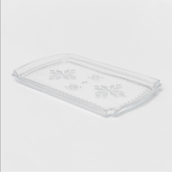 THRESHOLD Soap pump‎ Glass Tumbler Soap tray clear NIB bathroom accessories - Picture 2 of 8